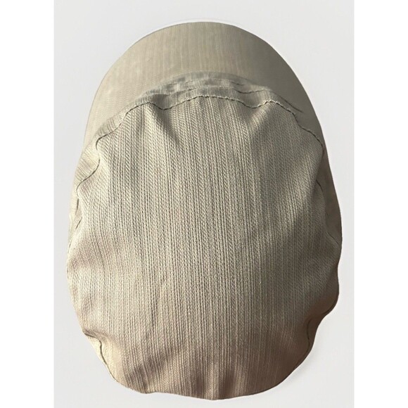 Betmar New York Military Style Hat Tan Flower Accents - Picture 6 of 8